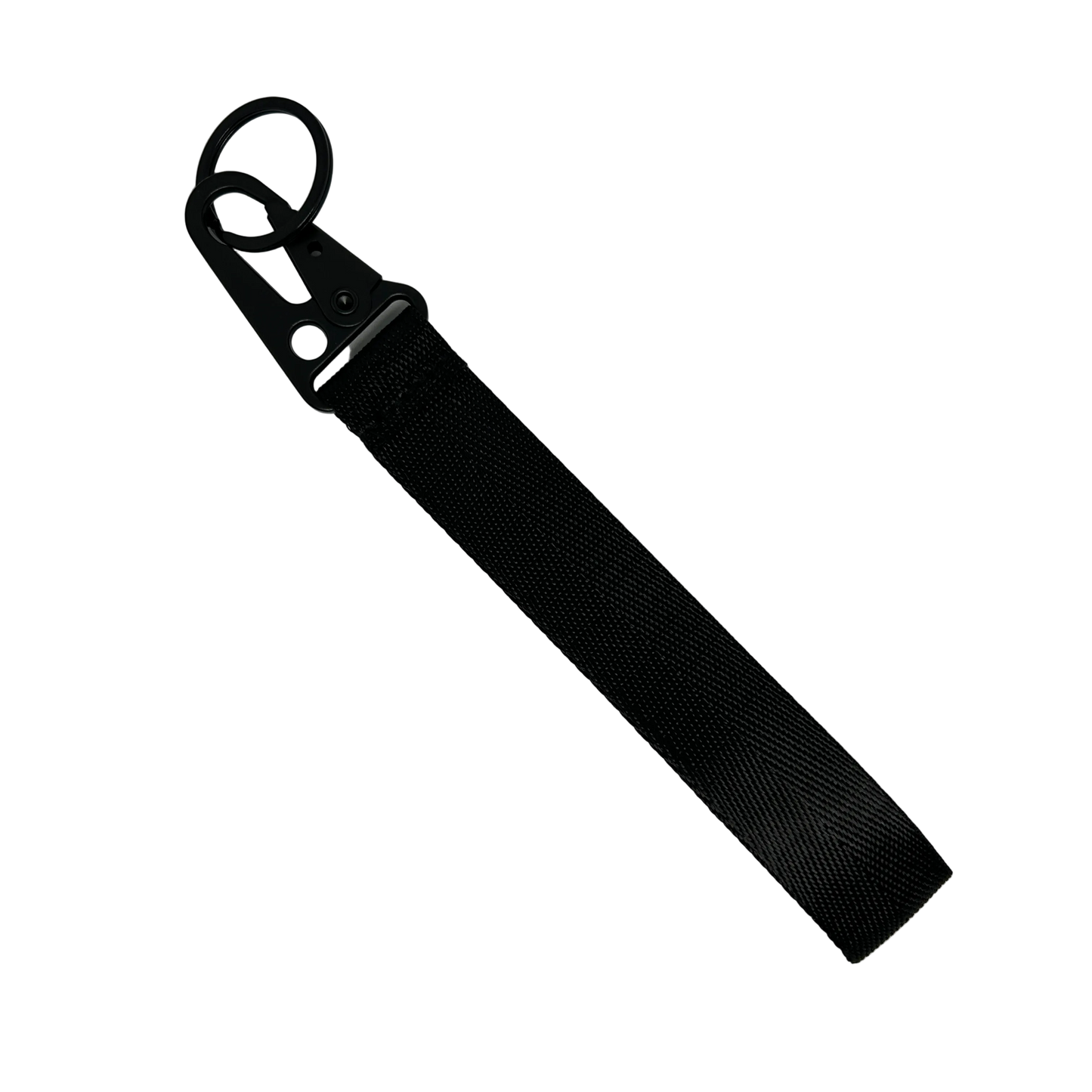 Motorev Subaru STI embroidered car key tag, a wrist strap keyring featuring the iconic STI logo stitched in detail, built for Subaru and JDM enthusiasts UK