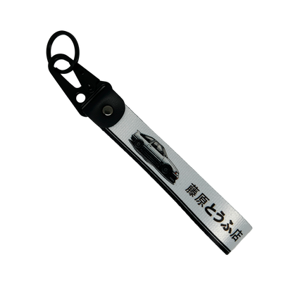 Initial D key tag with a Toyota AE86 – Motorev JDM car accessory