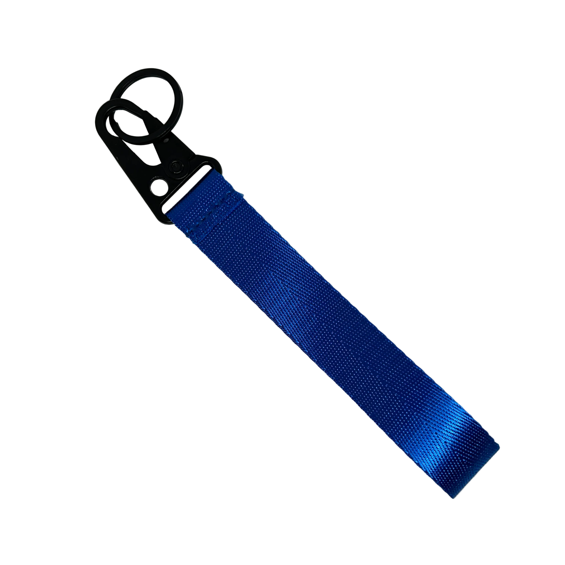 Blue Nismo key tag with performance branding – Motorev JDM car keychain accessory