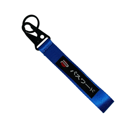 Black Password key tag with JDM design – Motorev car keychain accessory