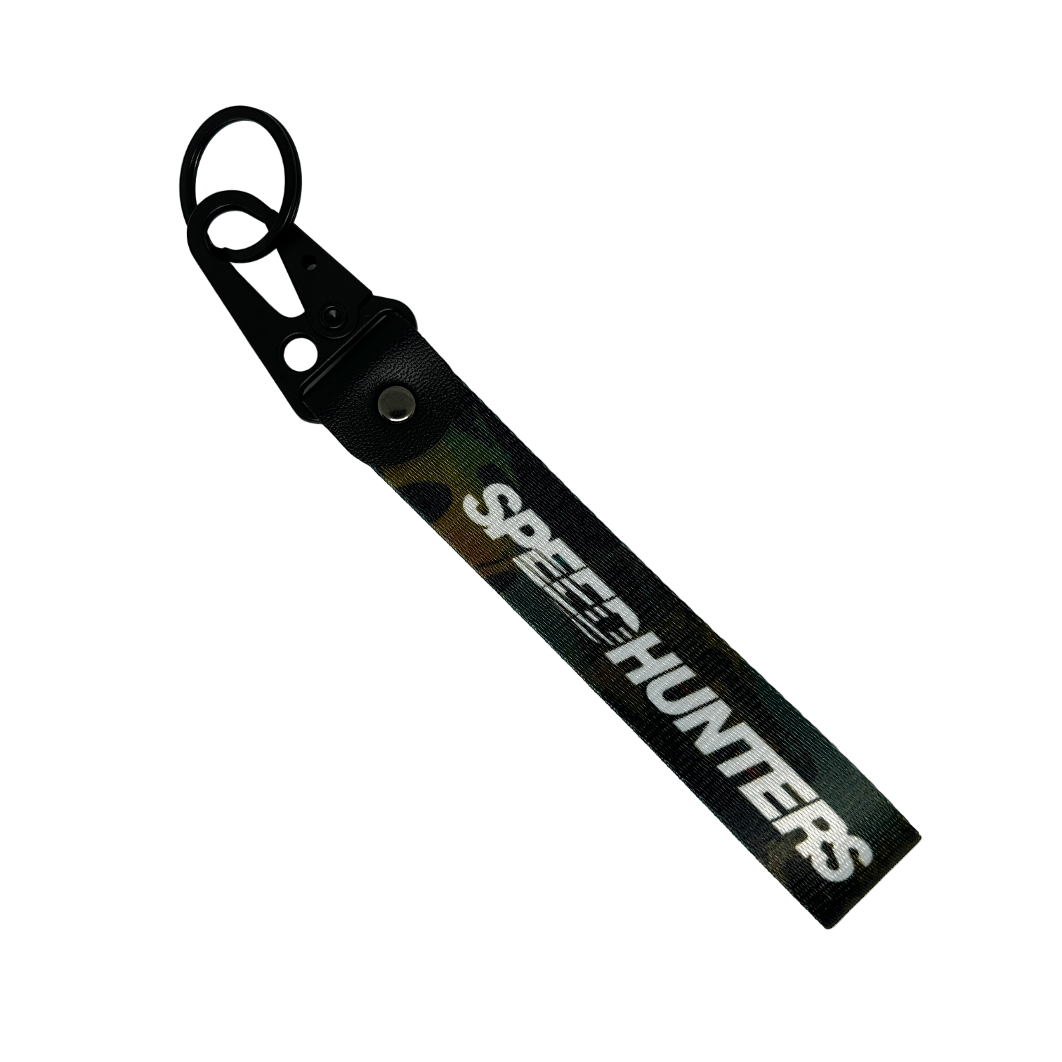 Great quality key tag with camo background and Speedhunters branding – Motorev JDM car accessory