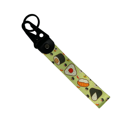 Sushi art key tag with Japanese food design – Motorev JDM car keychain accessory